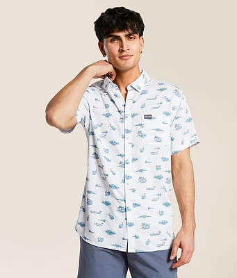 BURLEBO Lake Weekend Performance Stretch Shirt