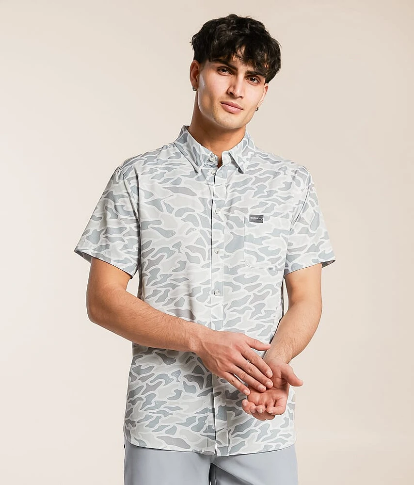 BURLEBO Camo Performance Stretch Shirt