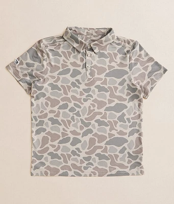 Boys - BURLEBO Classic Deer Camo Polo