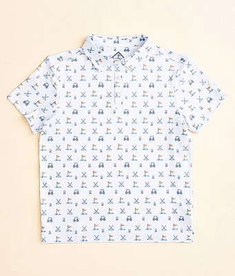 Boys - BURLEBO Hole One Performance Polo