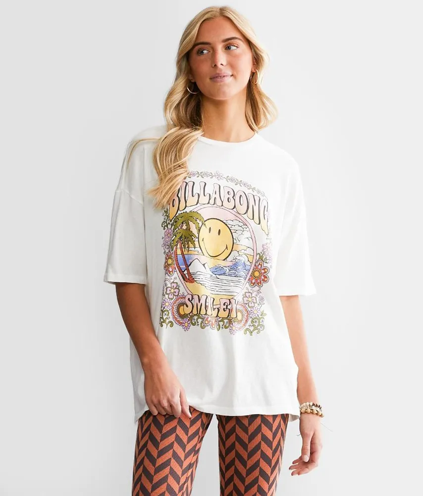 True Boy Smiley Oversized T-Shirt