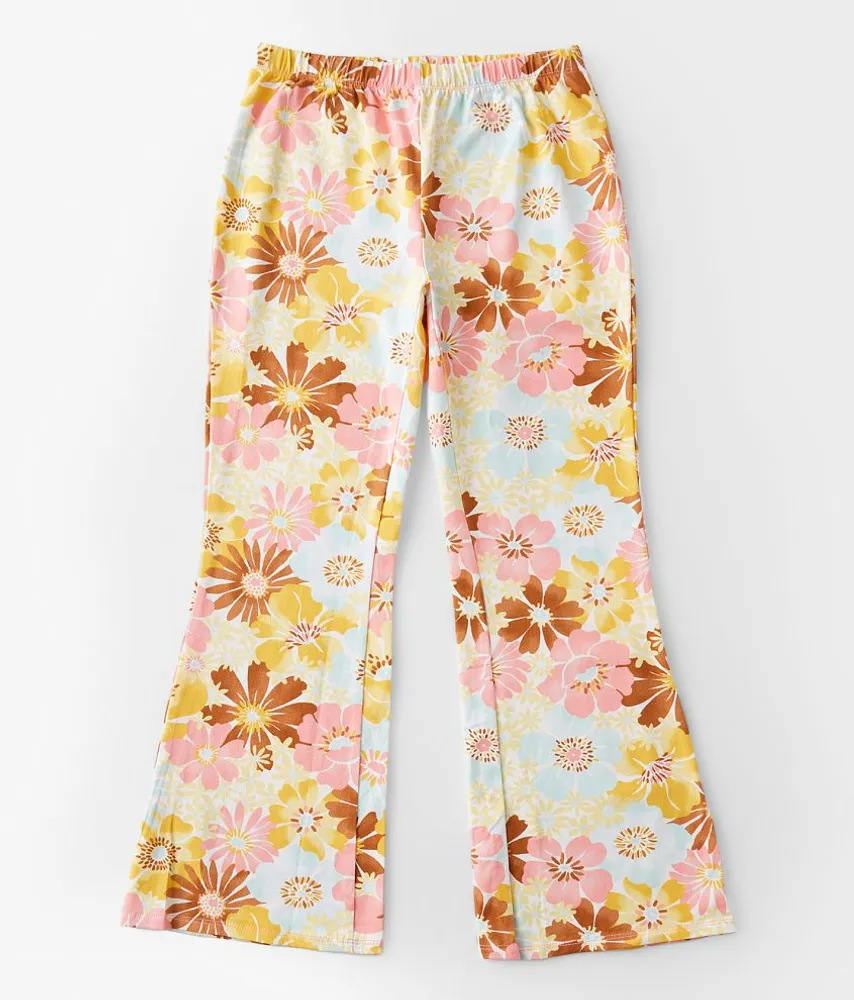 Girls - Flower Power Cropped Flare Pant