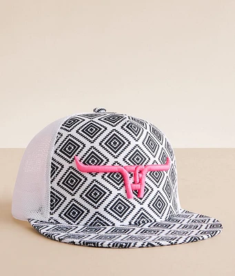 Cactus Alley Hat Co. Longhorn Trucker Hat