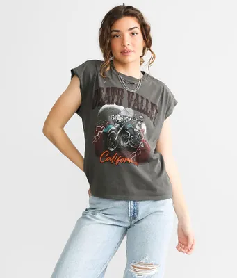 Modish Rebel Death Valley Muscle Tank Top