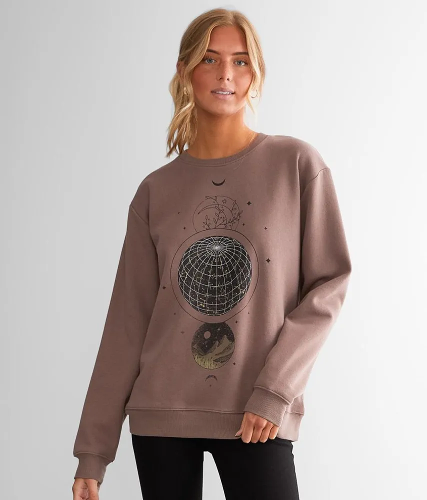 Celestial Map Oversized Sweatshirt