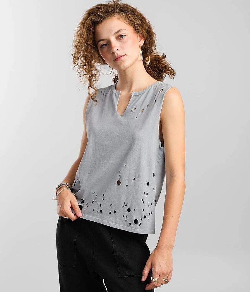 Destructed Tank Top