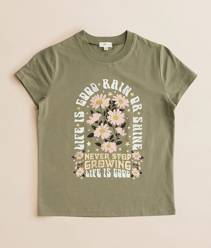 Girls - Life Is Good Rain Or Shine T-Shirt