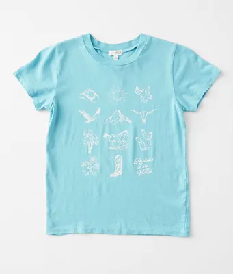Girls - Modish Rebel Western T-Shirt