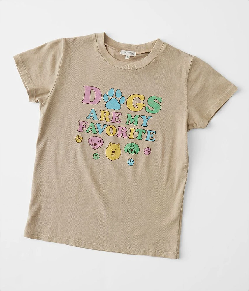 Girls - Dogs Are My Favorite T-Shirt