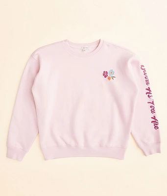 Girls - Modish Rebel Bloom As You Are Pullover