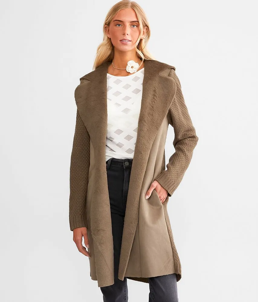 red by BKE Faux Suede Jacket