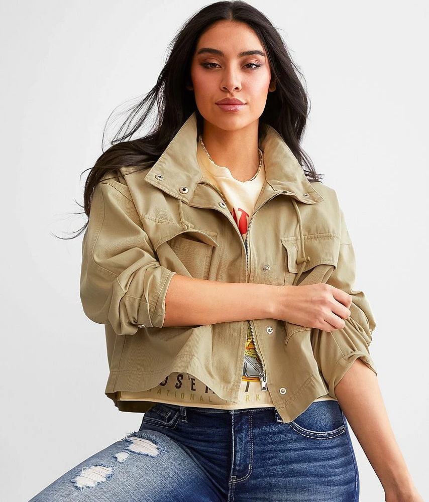 Boxy Collared Jacket