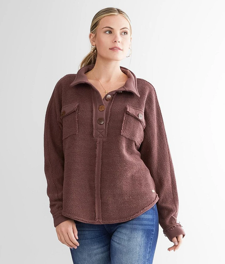 French Terry Henley Pullover