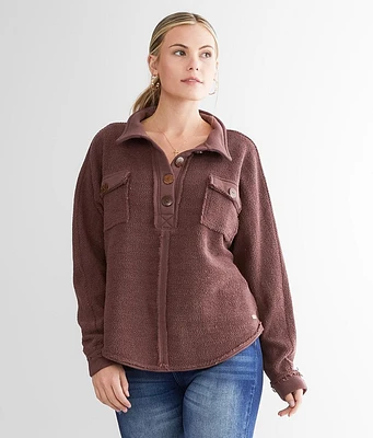 BKE French Terry Henley Pullover