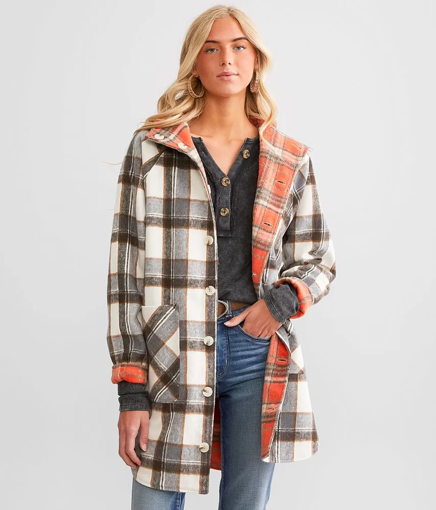 Reversible Plaid Jacket