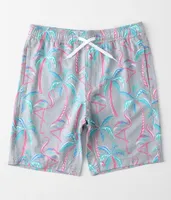 Boys - Departwest Tropical Flamingo Stretch Swim Trunks