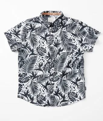 Boys - Departwest Tropical Print Performance Shirt