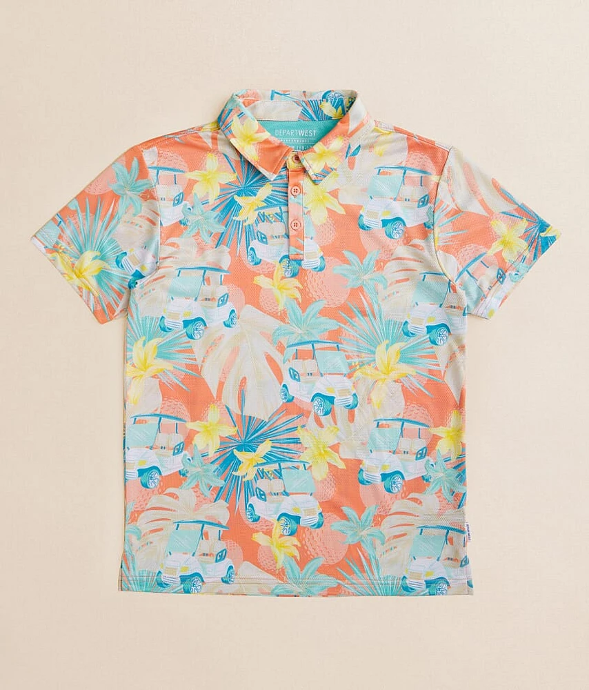 Boys - Golf Cart Performance Polo