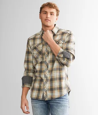 BKE Plaid Athletic Shirt