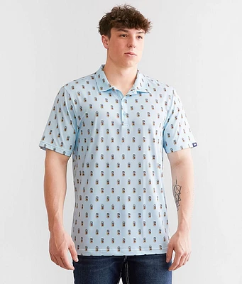 Valor Miller Light Ditsy Can Polo