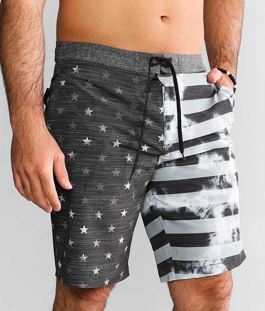 Stars & Stripes Stretch Boardshort