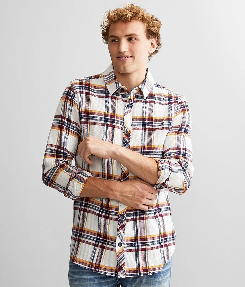 Departwest Waffle Plaid Shirt