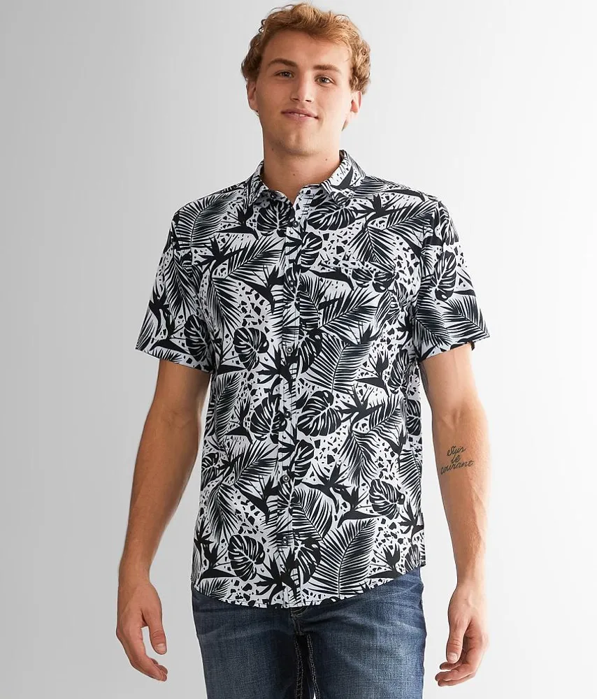 Tropical Print Performance Shirt