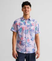 Departwest Tropical Geo Performance Stretch Shirt