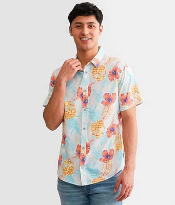 Departwest Tropical Ripstop Performance Stretch Shirt