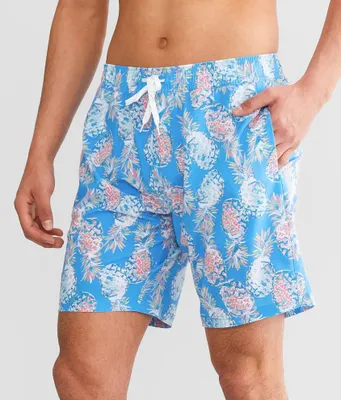 Departwest Pineapple Stretch Swim Trunks
