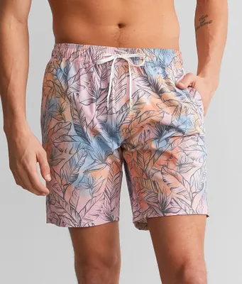Departwest Watercolor Stretch Swim Trunks