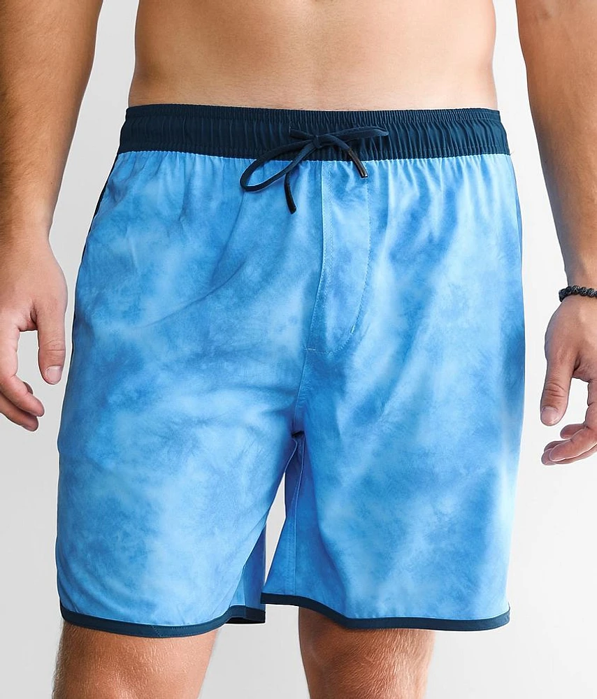 Veece Tie-Dye Stretch Swim Trunks