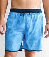 Veece Tie-Dye Stretch Swim Trunks