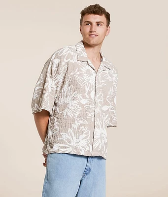 Valor Floral Crinkle Shirt