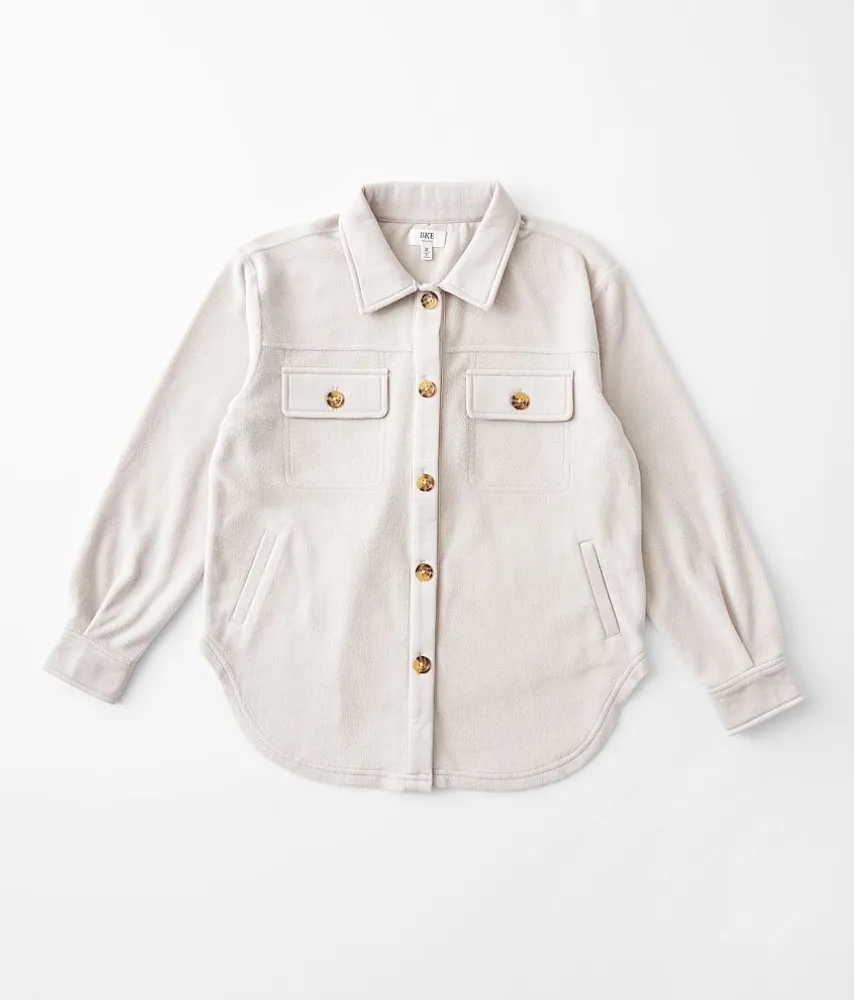 Girls - Brushed Fleece Shacket
