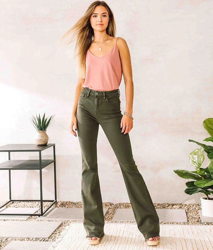 High Rise Flare Stretch Jean