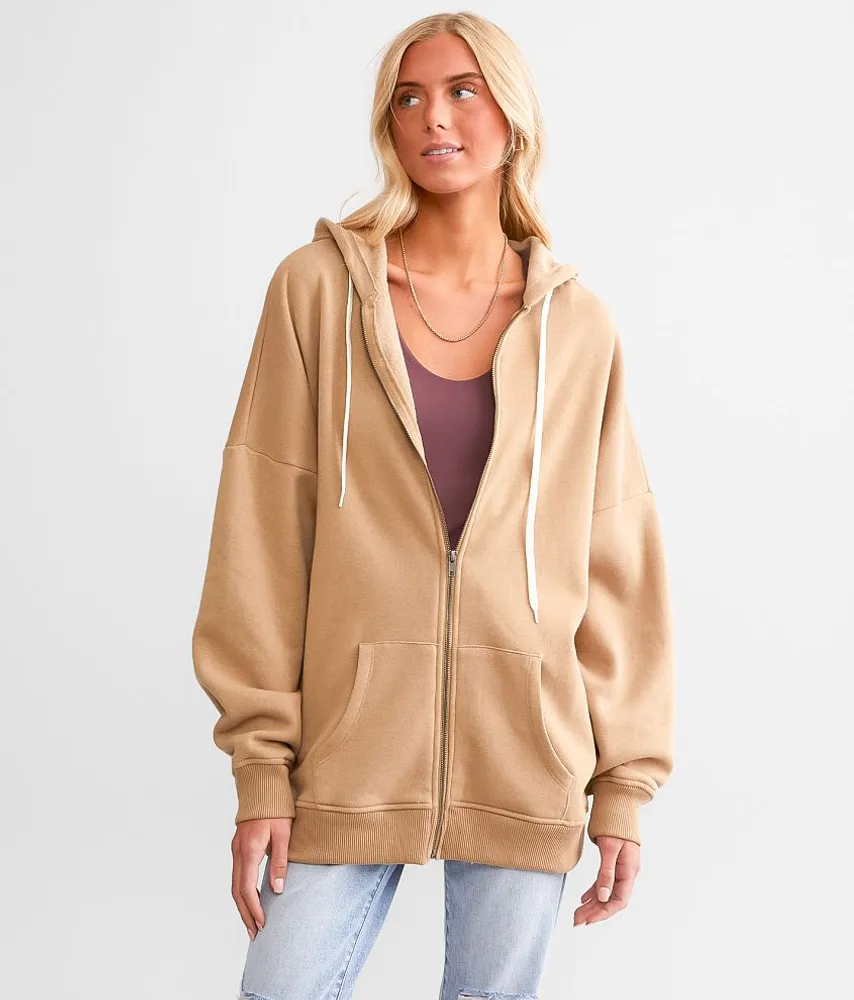Drop Shoulder Hoodie - One