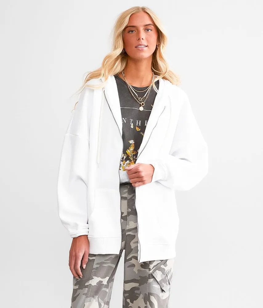 Drop Shoulder Hoodie - One