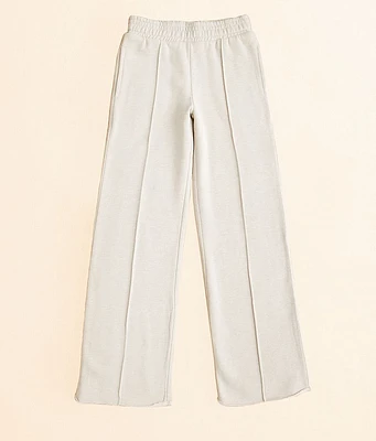 Girls - Gilded Intent Heathered Wide Leg Pant
