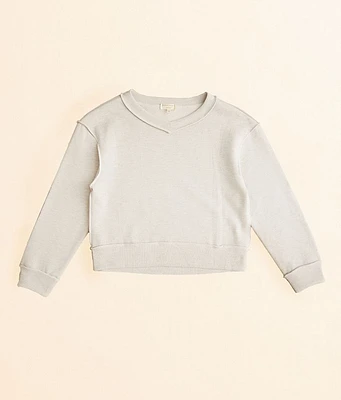 Girls - Gilded Intent Heathered Pullover