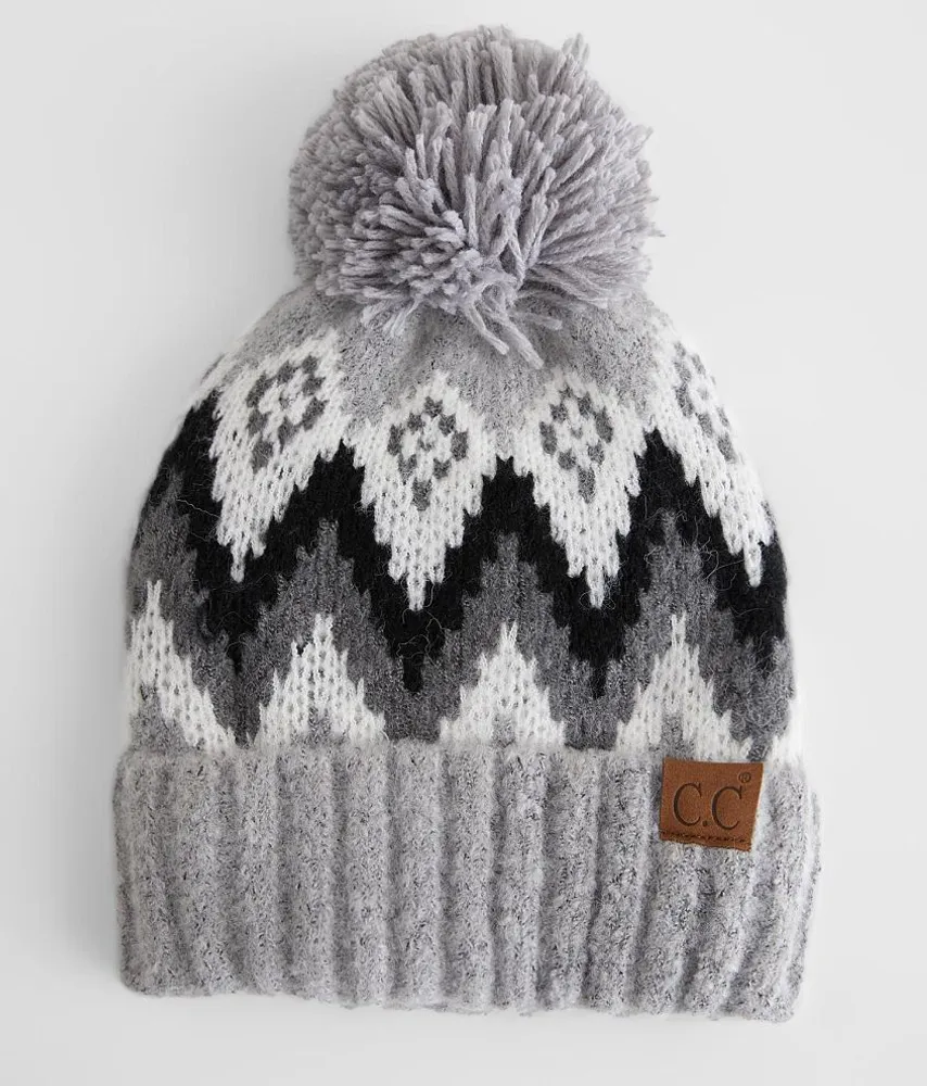 Patterned Beanie