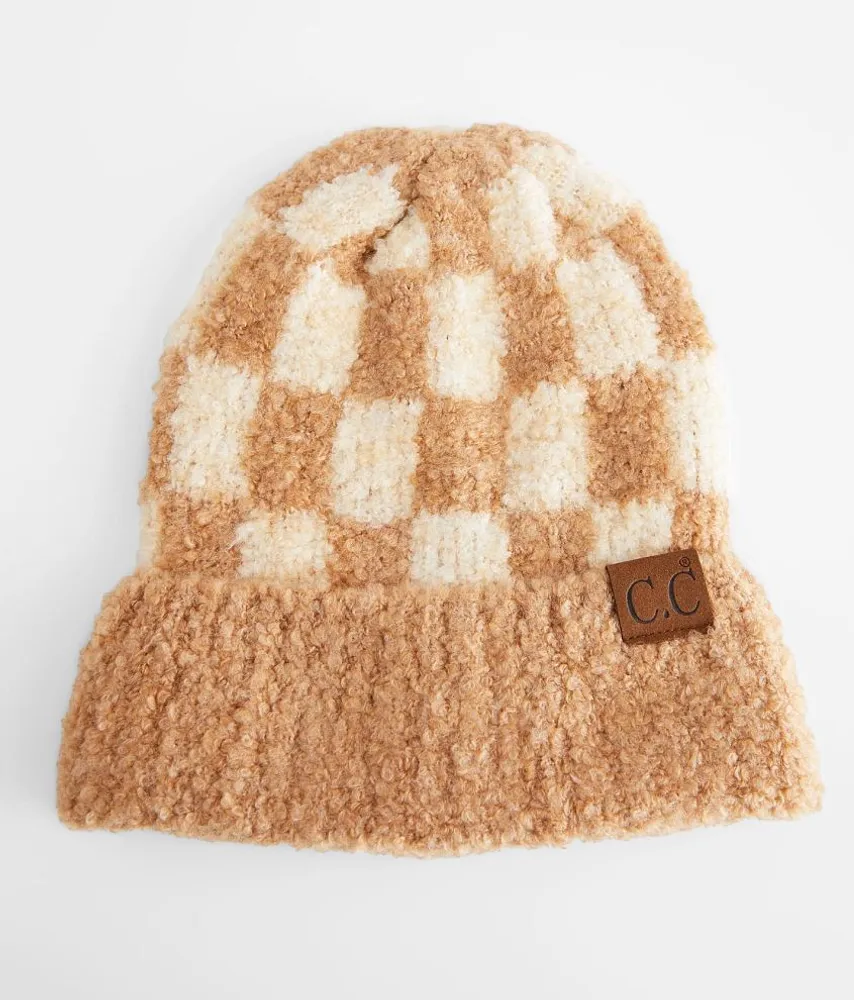 Checkered Beanie