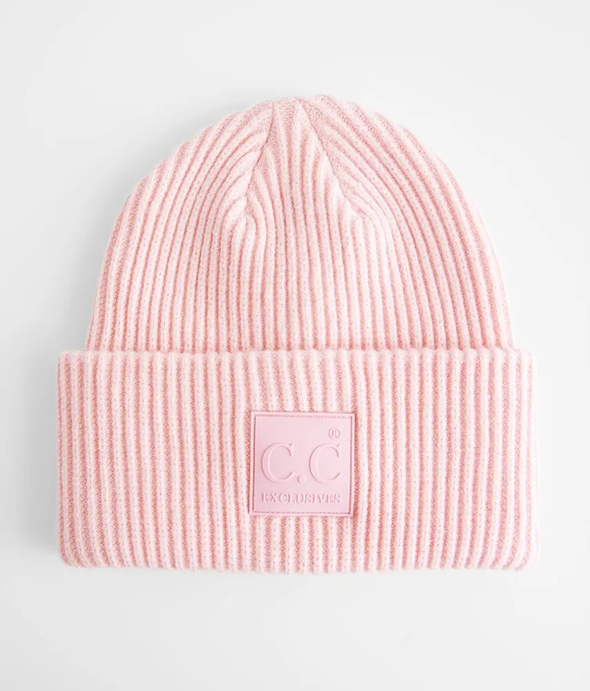 C.C Ribbed Beanie