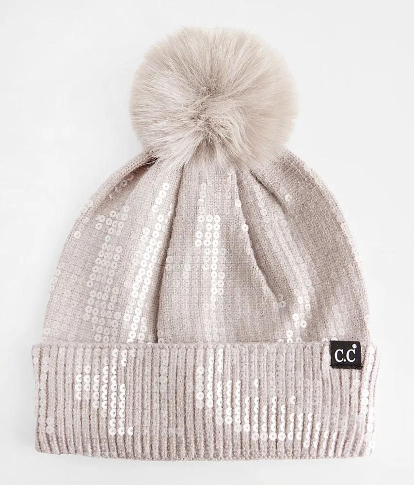 Sequin Beanie