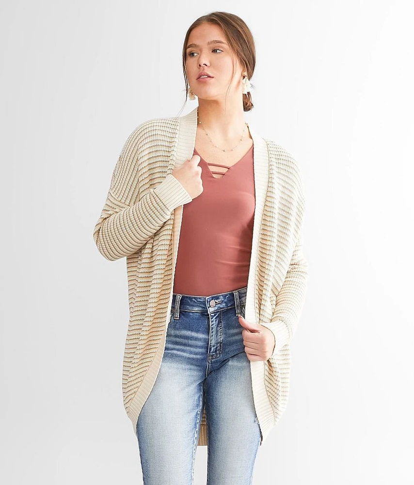 Striped Cardigan Sweater