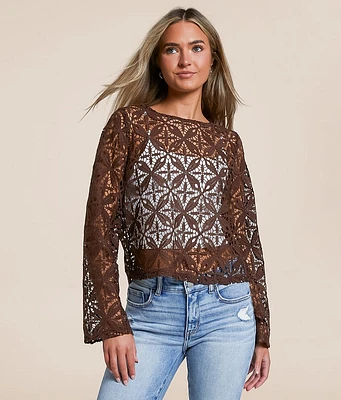 Willow & Root Crochet Sweater