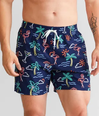 Chubbies The Neon Lights Stretch Swim Trunks