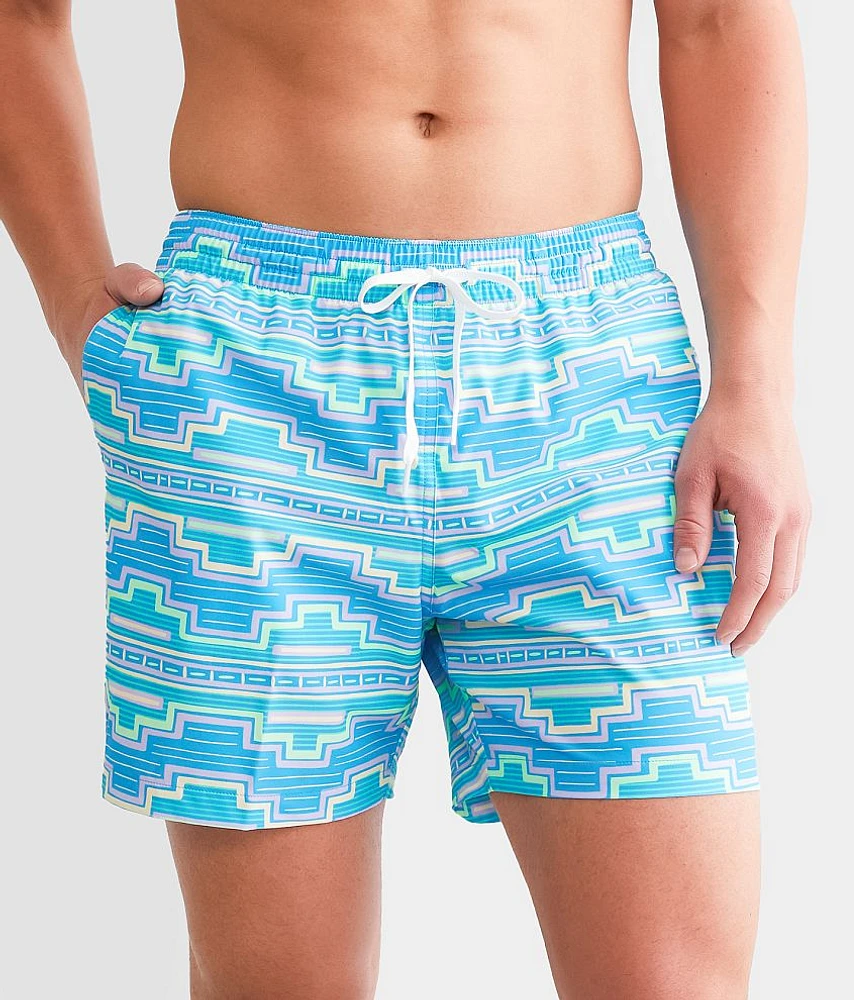 The Desert Dawns Stretch Swim Trunks