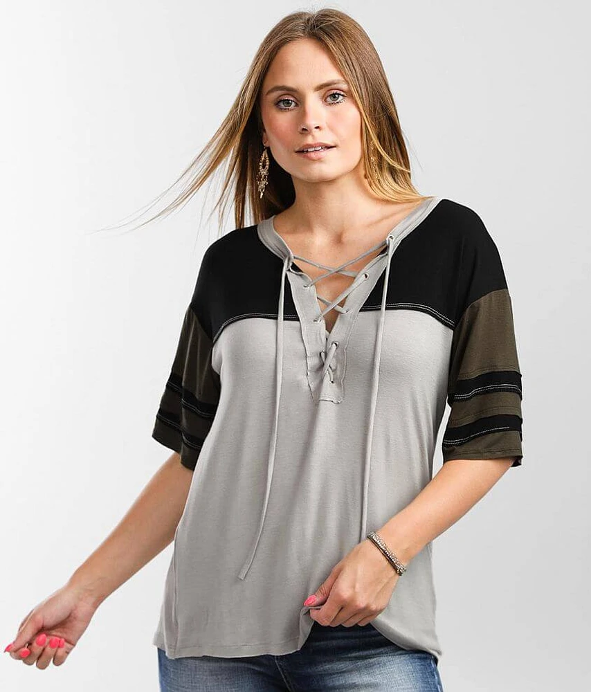 Pieced Color Block Top