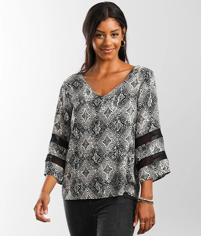 Shaping & Smoothing Printed Top